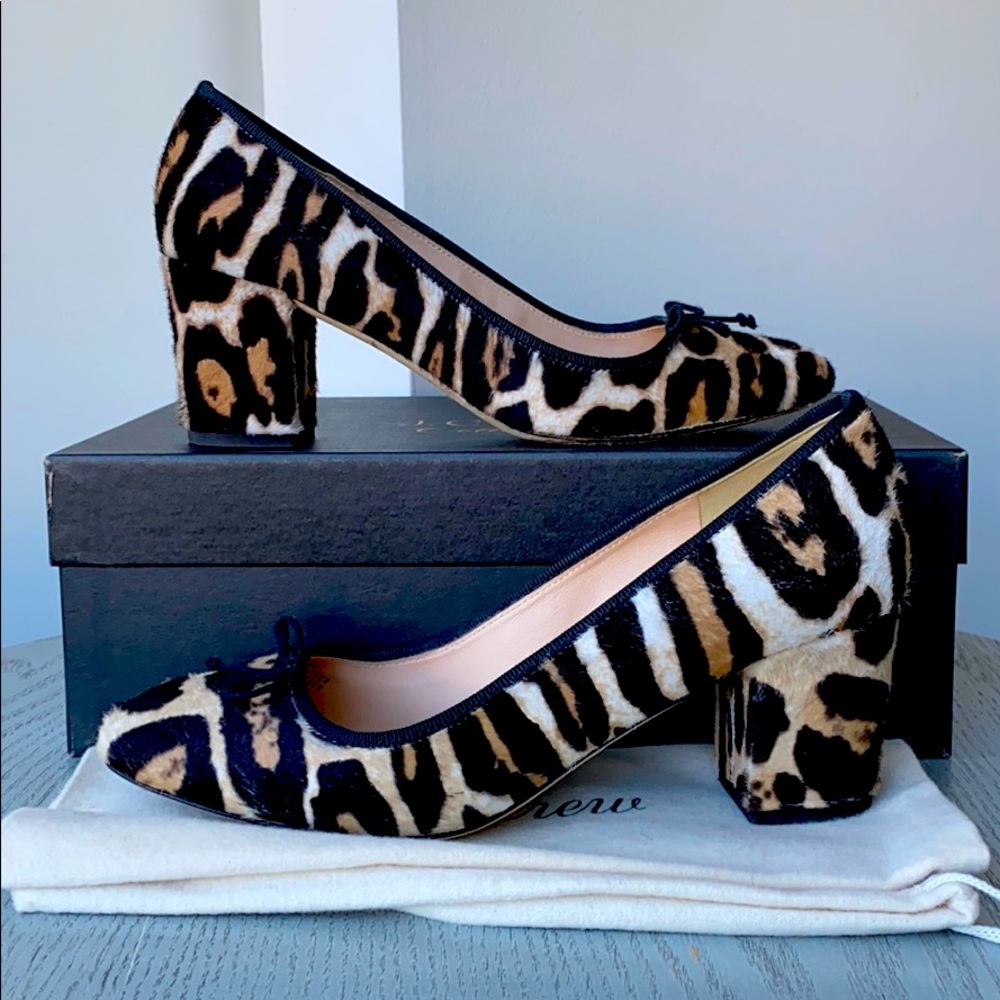J. Crew Collection Calf Hair Pumps. Sz 7 (EU 37.5)